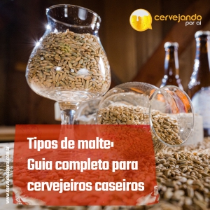 Tipos de malte: Guia completo para cervejeiros caseiros