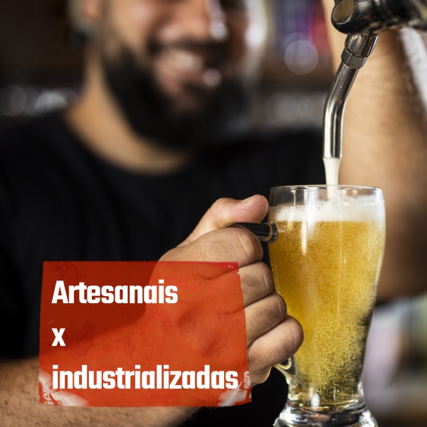 Conheça 3 diferenças entre as cervejas artesanais e as industrializadas