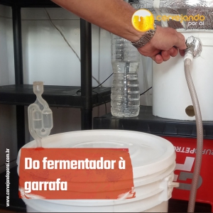 Do fermentador à garrafa sem contato com o ar